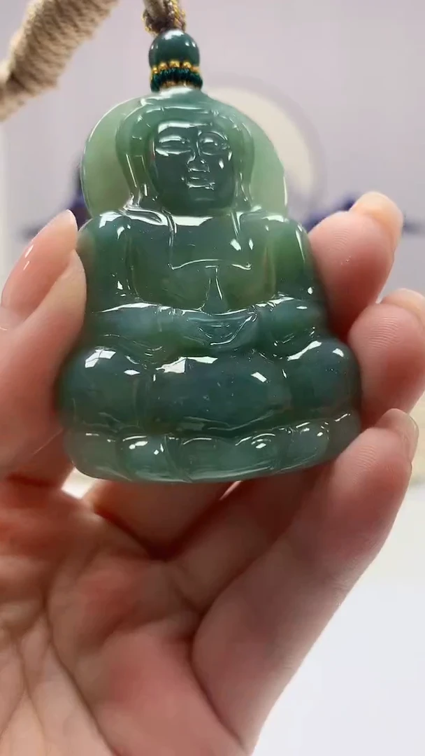 【闪购商品】定制翡翠未镶嵌5028ms-毛货挂件41