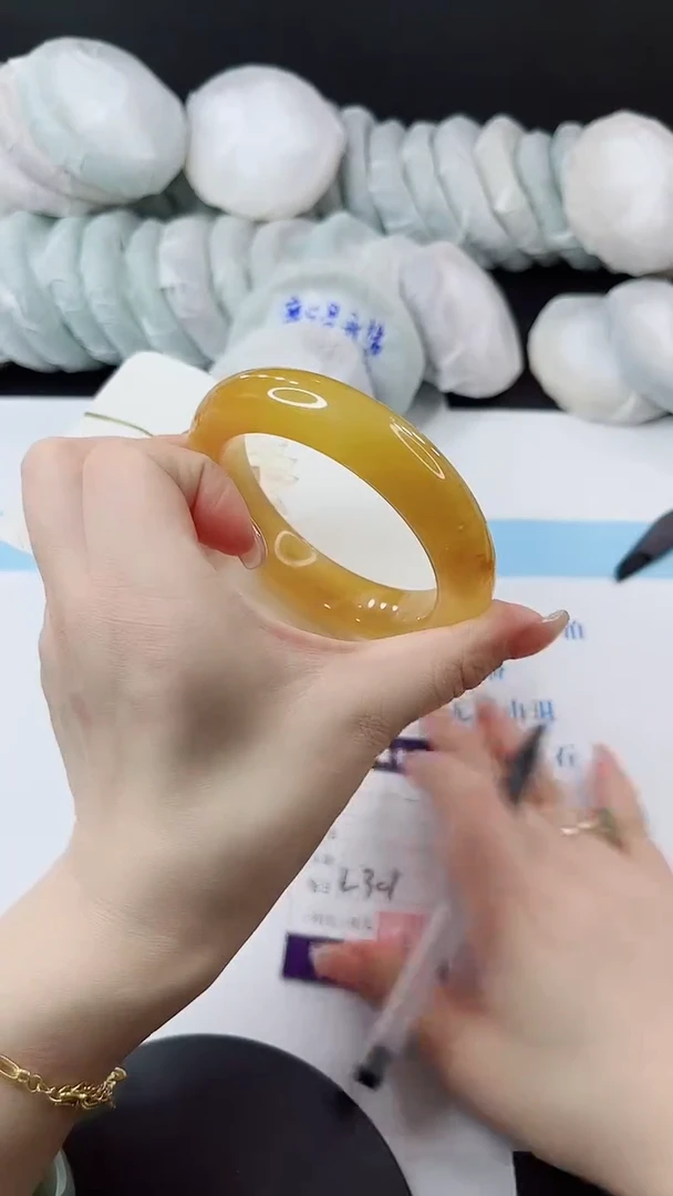 未镶嵌手镯石英质玉多样性发货L301