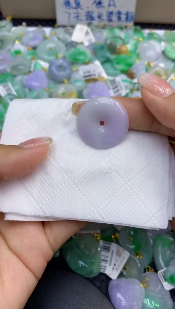 颈饰未镶嵌翡翠天然缅甸A货翡翠