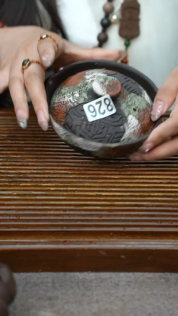 万古烧粗陶手工茶具