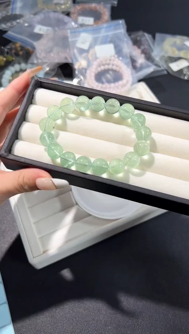 未镶嵌手链萤石19l多样性发其一【1条】默认微瑕