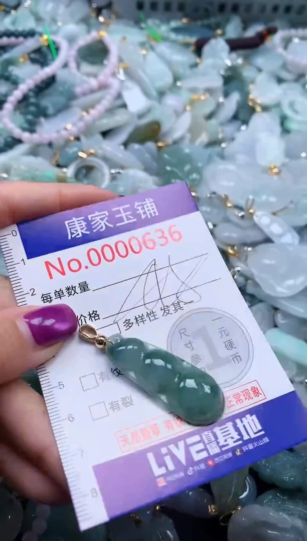 颈饰未镶嵌翡翠636