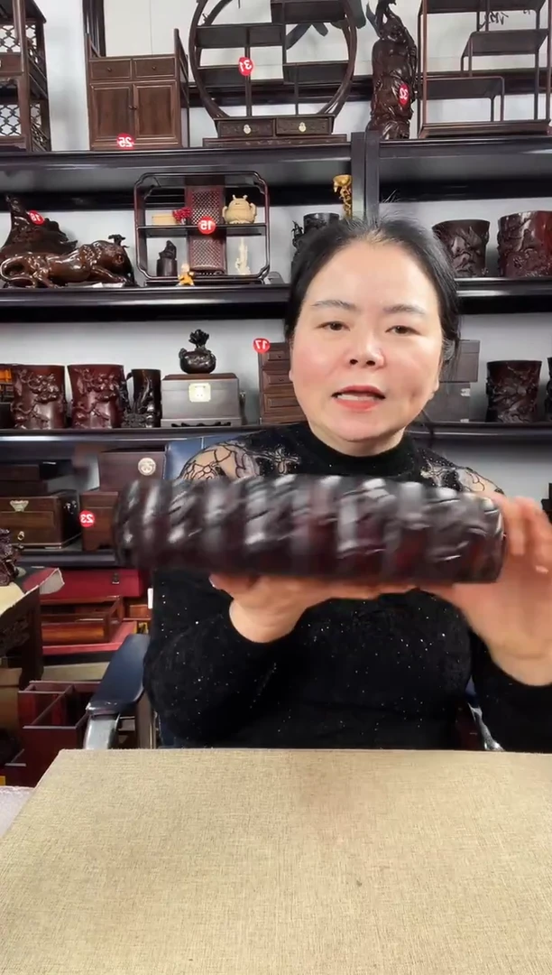 木672瑕疵老李红木工艺品