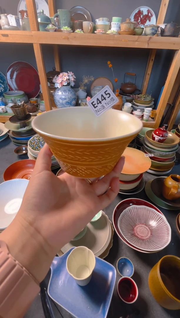 瓷片A***sE 445 5寸格格碗库金