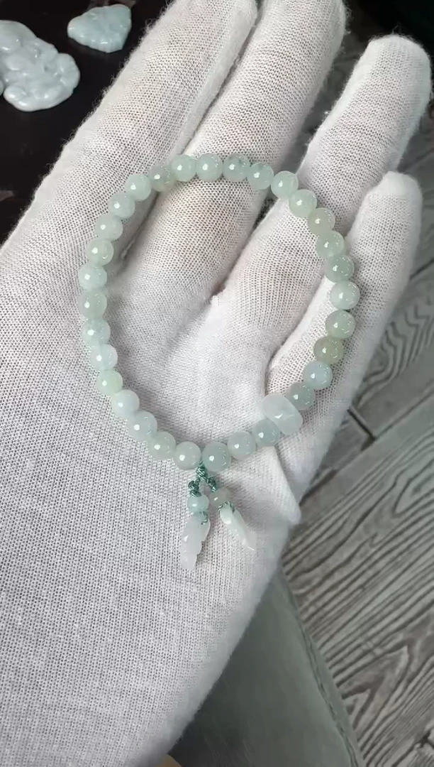 未镶嵌手串翡翠手串
