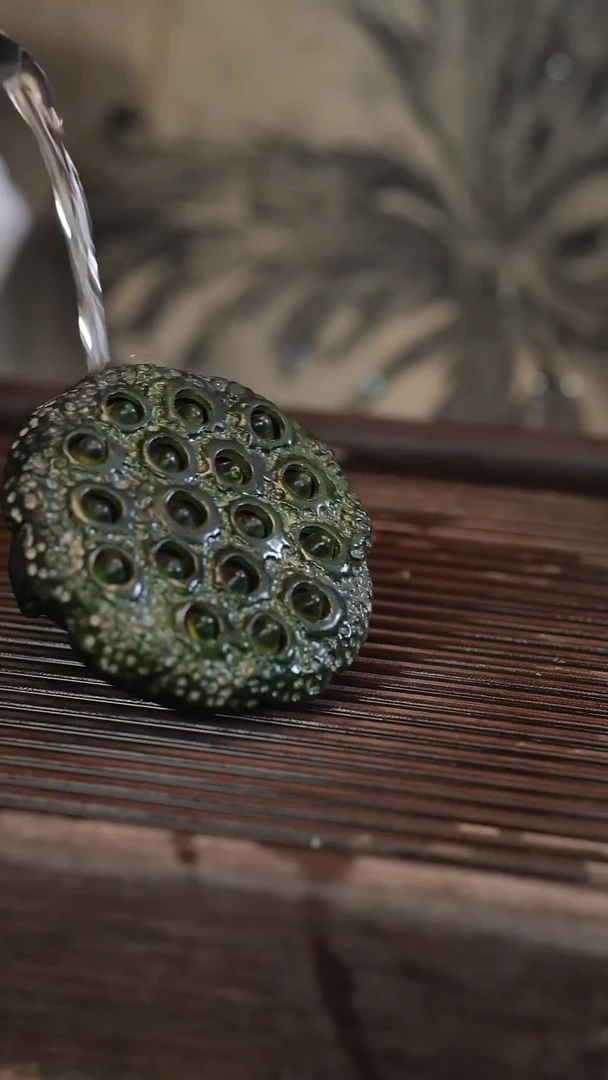 茶壶紫砂随机发     莲子 9cm