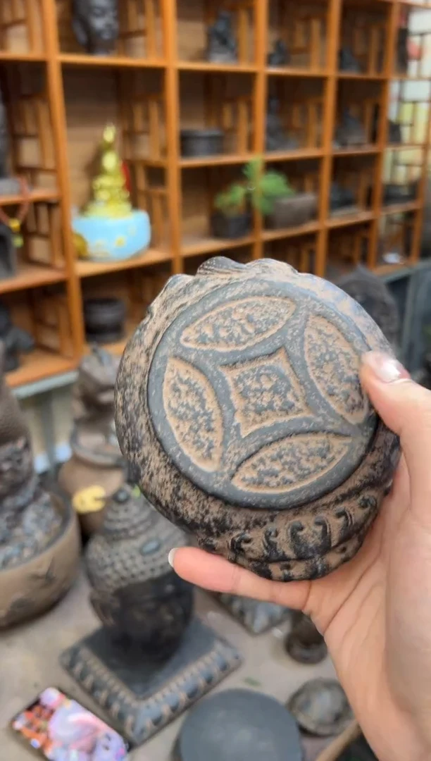 陶土【火山泥】金蟾小底座
