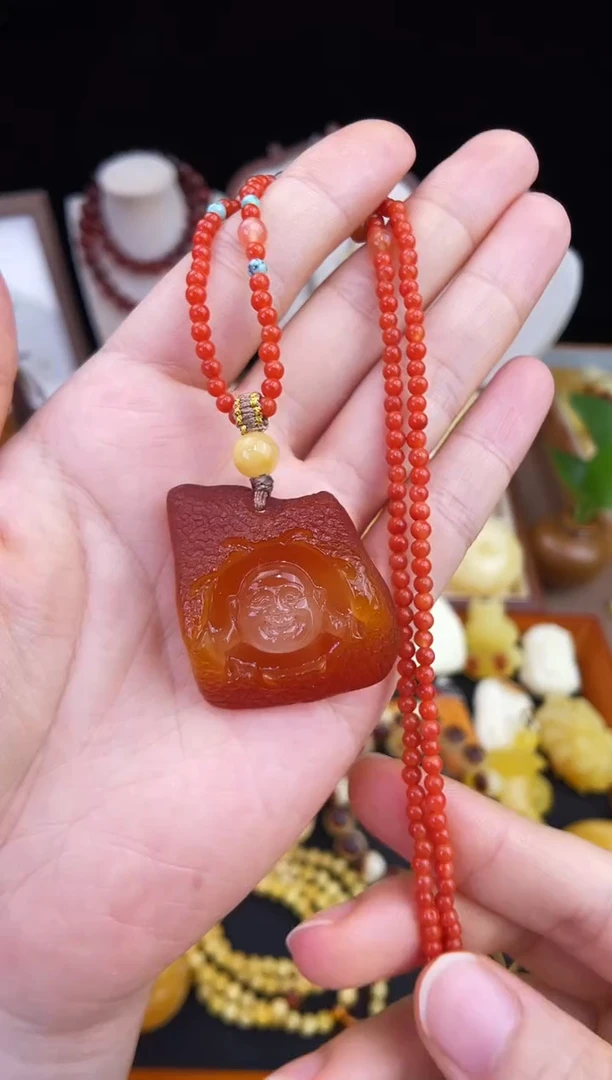 琥珀未镶嵌珠宝奇石柒月