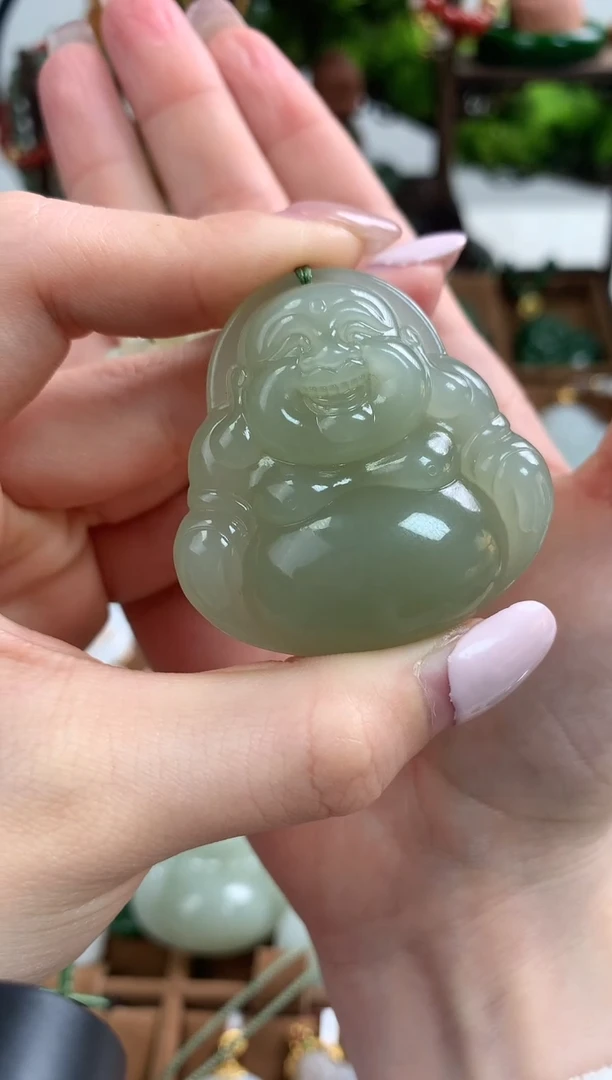 【闪购商品】和田玉颈饰未镶嵌吊坠42mm