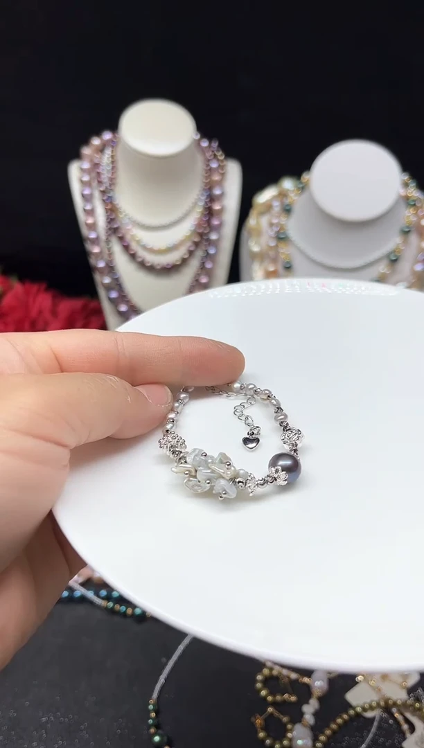 【闪购商品】淡水珍珠手串未镶嵌多人