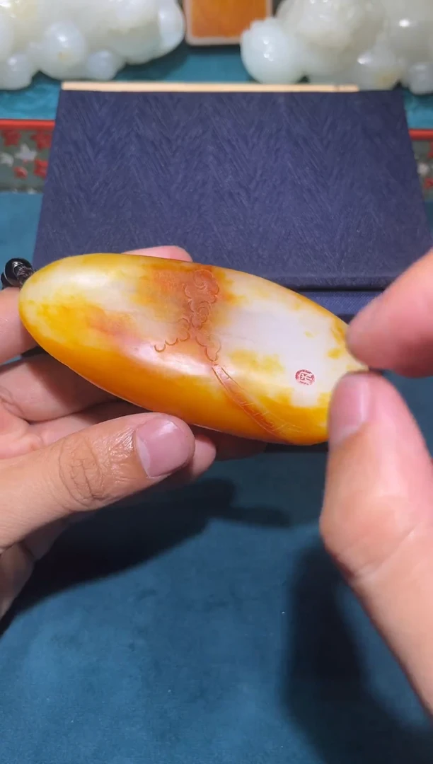 未镶嵌和田玉挂件用*和田玉手把