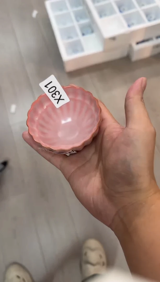 瓷片假**、X301家庭瓷器日用摆件