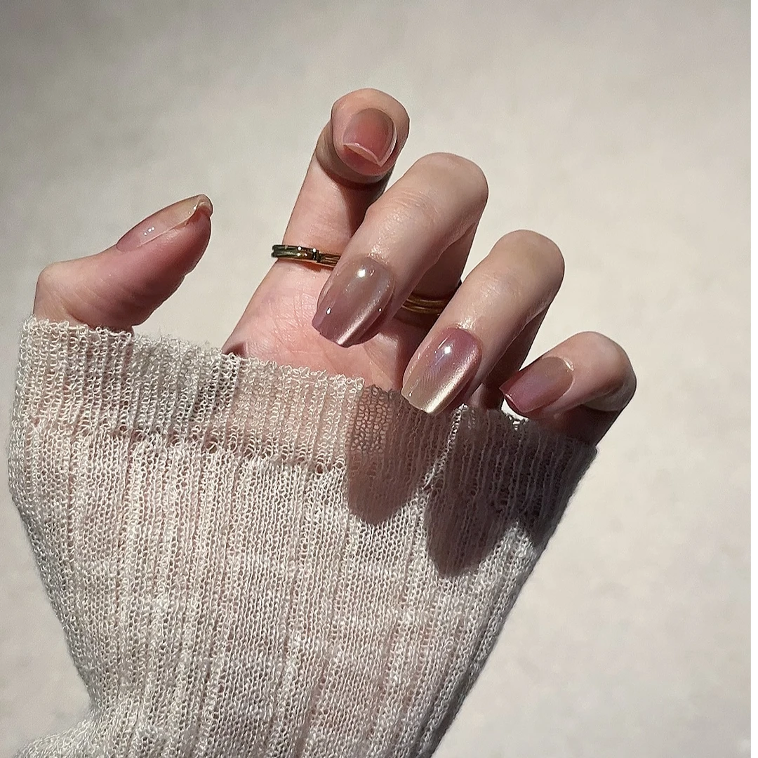 Mr.wish/心愿先生御姐可爱少女心穿戴甲简约百搭可拆卸手工美甲