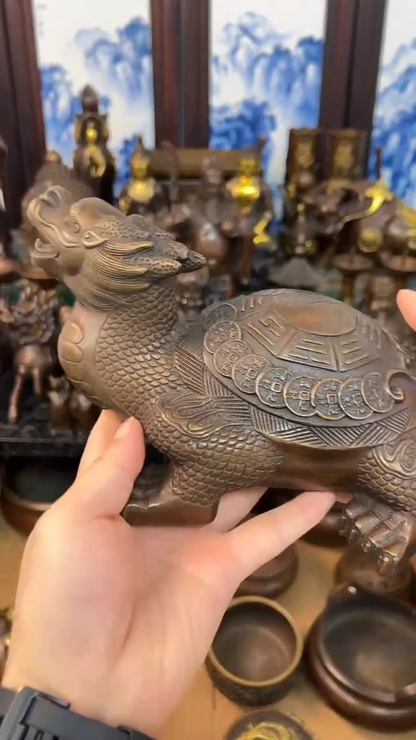 诚信经营  铜器摆件