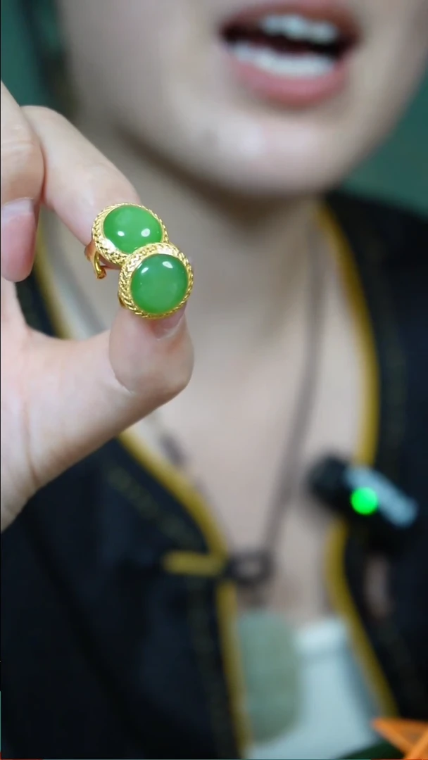 未镶嵌和田玉耳饰S9