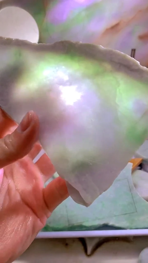 翡翠裸石翡翠散珠裸石天然缅甸翡翠A货266