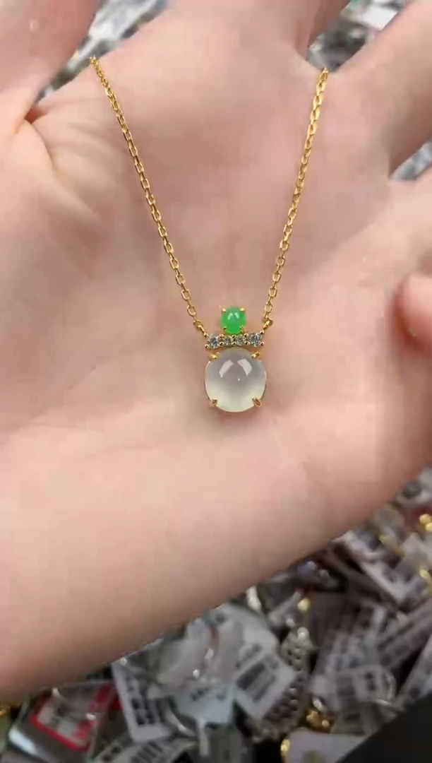 银S925镶嵌戒指翡翠3333----4