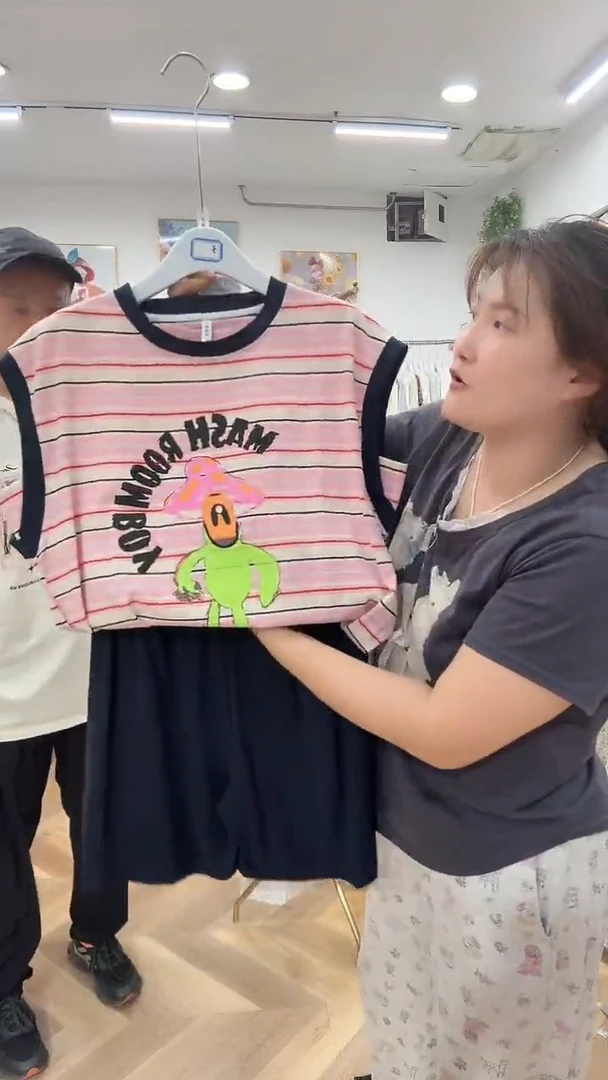 棉砍袖短裤套装160斤以下