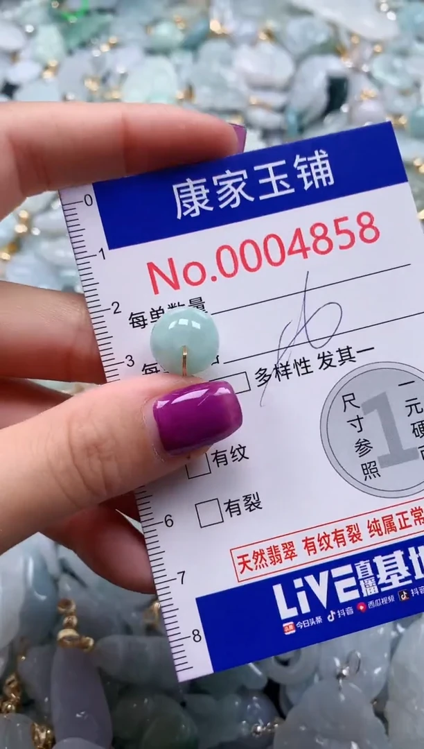 颈饰未镶嵌翡翠4858