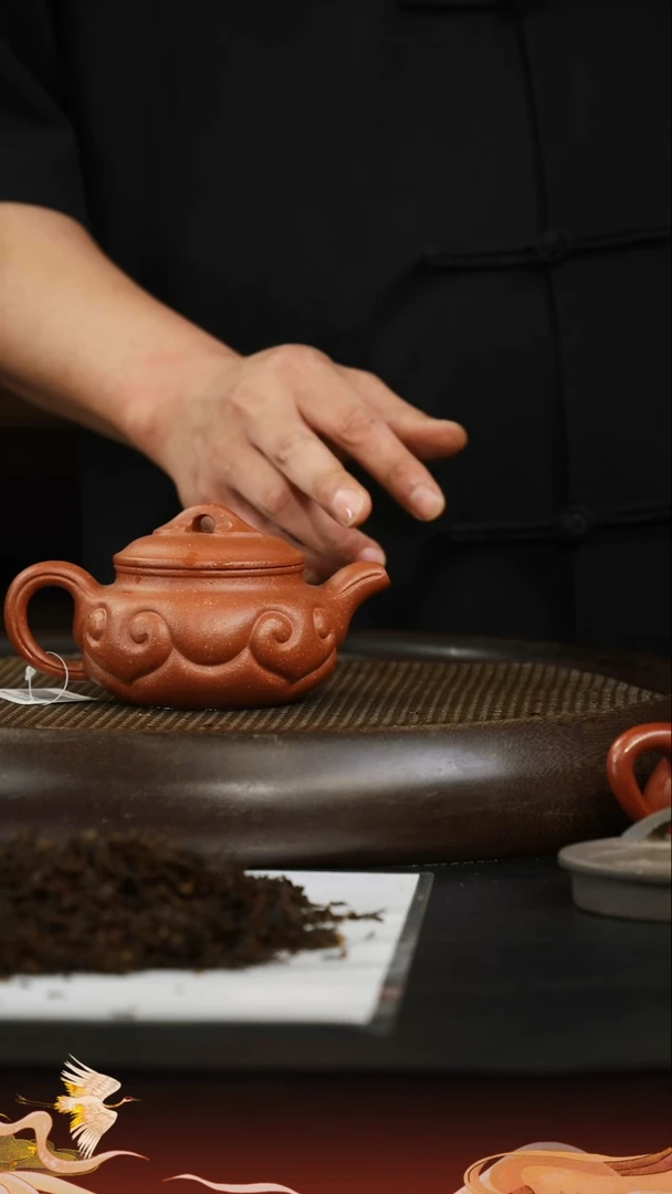 茶壶紫砂紫砂壶46 宝山降坡 如意仿古