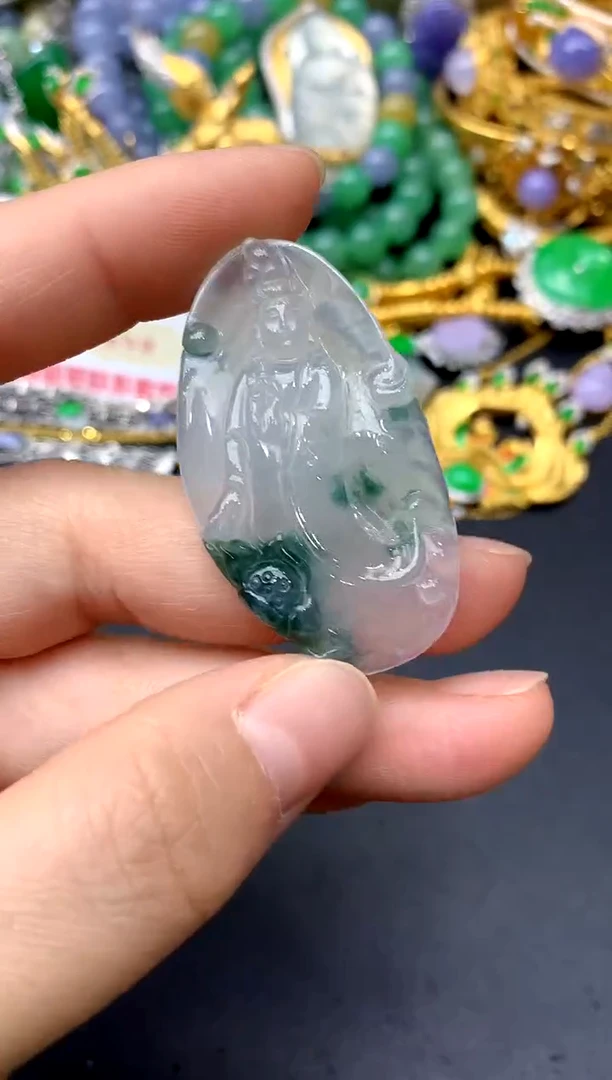 颈饰未镶嵌翡翠130-中国好珍宝