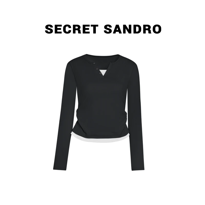 【小蛮腰】【Secret Sandro】 楚楚 T恤 T25209018Q