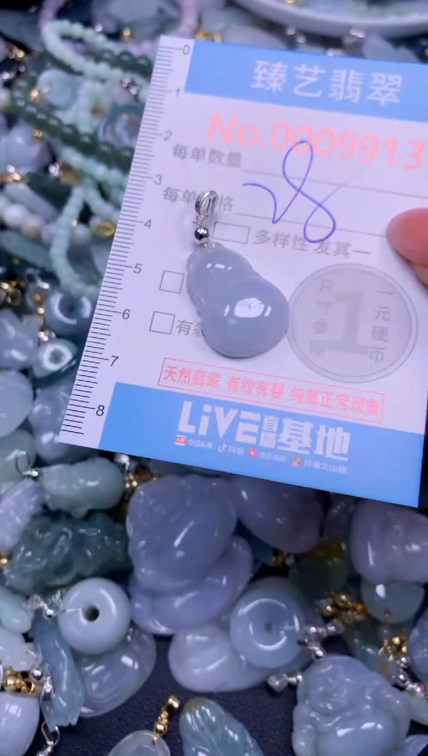 颈饰未镶嵌翡翠9913