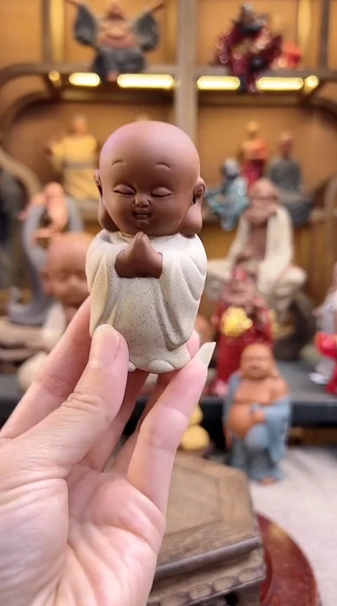 紫砂茶宠器闵茶宠摆件