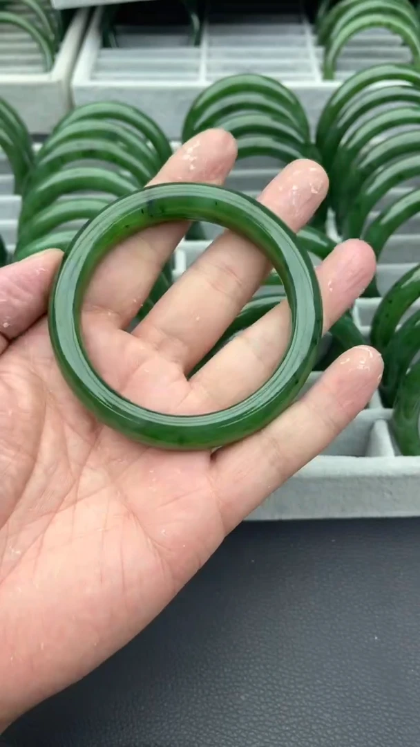 未镶嵌手镯和田玉（碧玉）72-60