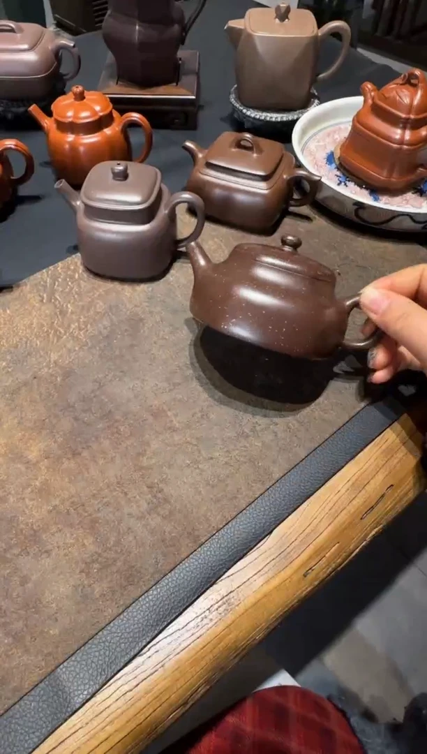 【闪购商品】紫砂茶壶六方静乐 铺砂