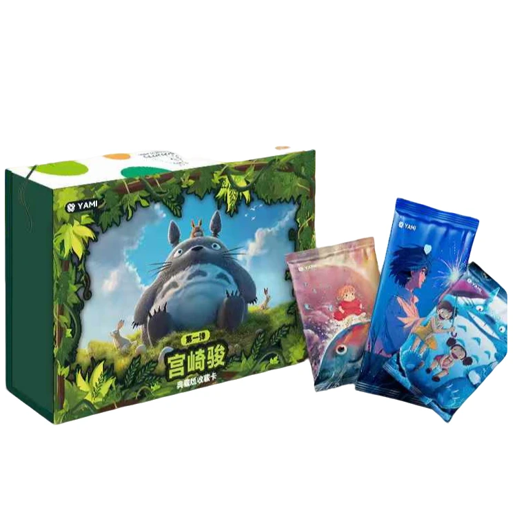 【拆盒】YAMI亚米-宫崎骏国卡二创潮玩动漫卡牌收藏盲盒(代拆)