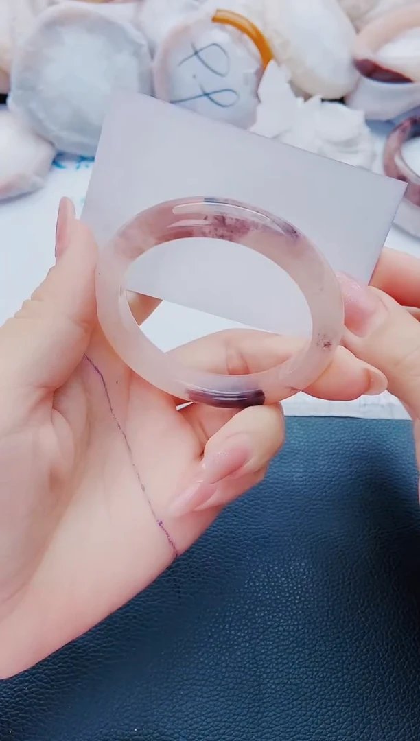 石英质玉手镯未镶嵌M207-53-54