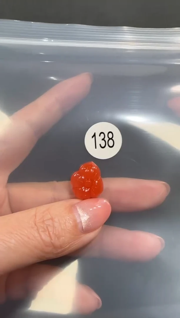 未镶嵌南红玛瑙珠宝半成品糖***?原矿无优化无胶裂雕花戒面