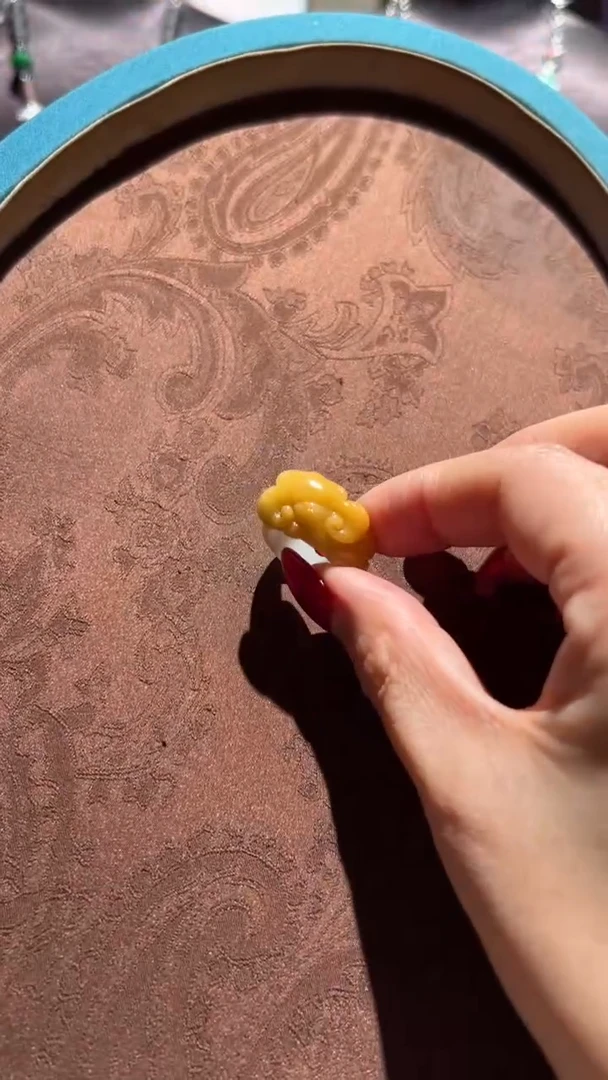 【闪购商品】翡翠戒圈未镶嵌红翡绿翠 20号