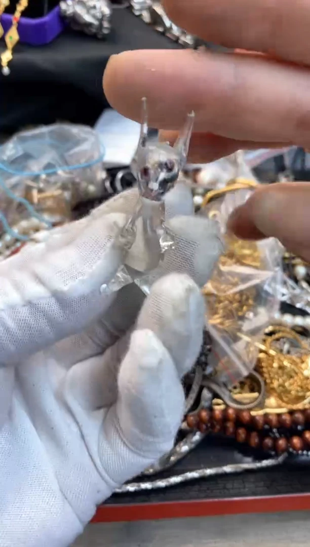 珐琅铁合金锐锐中古首饰默认微瑕编号10