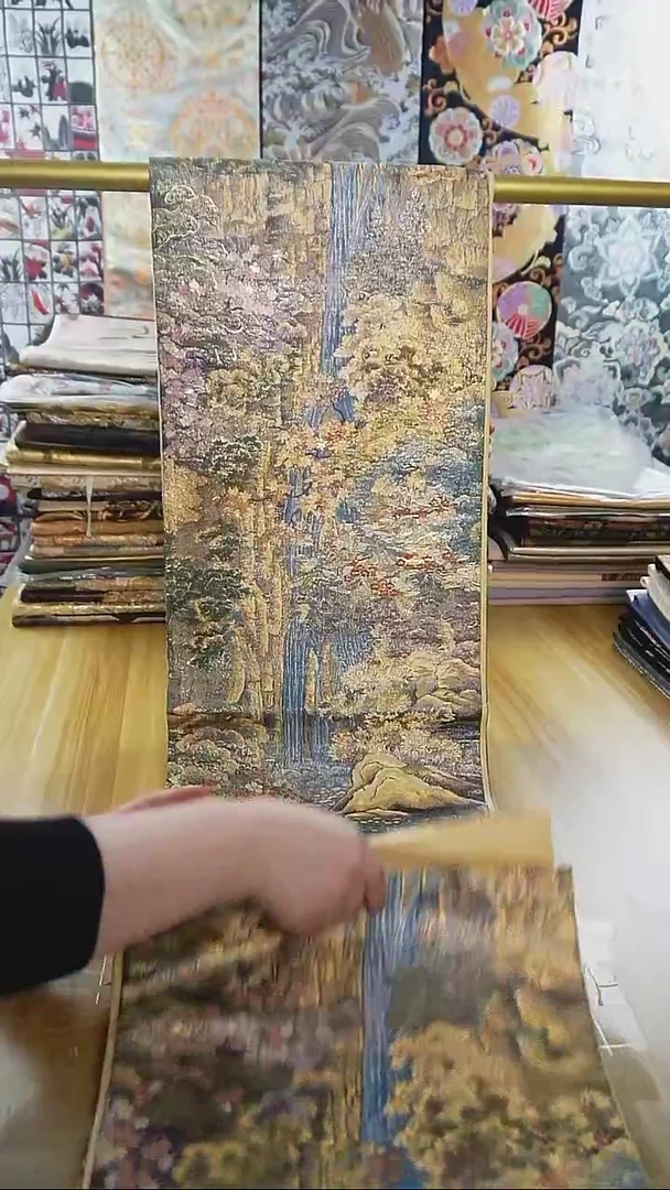 【闪购商品】织绣167 六通细密织风景特价