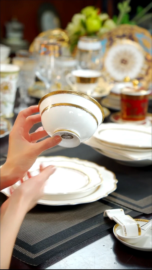 瓷片4.5英寸碗   1个