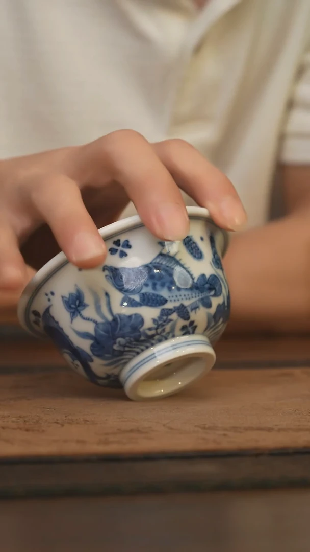 瓷片柴窑青花破价福利