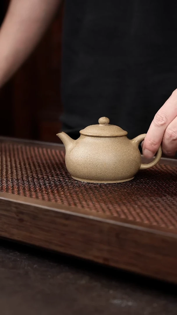 茶壶紫砂青段潘壶