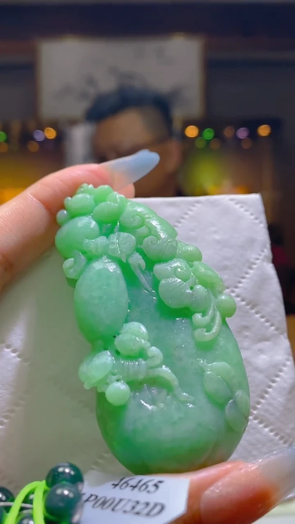 定制翡翠未镶嵌天然翡翠A货185