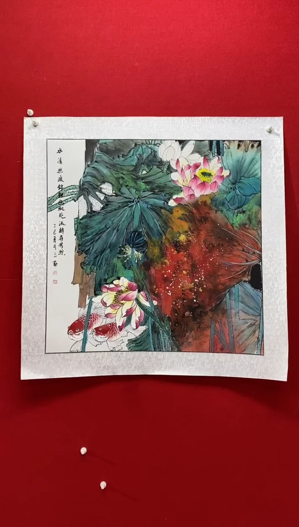 国画国画NYQ杰牛云勤老师作品