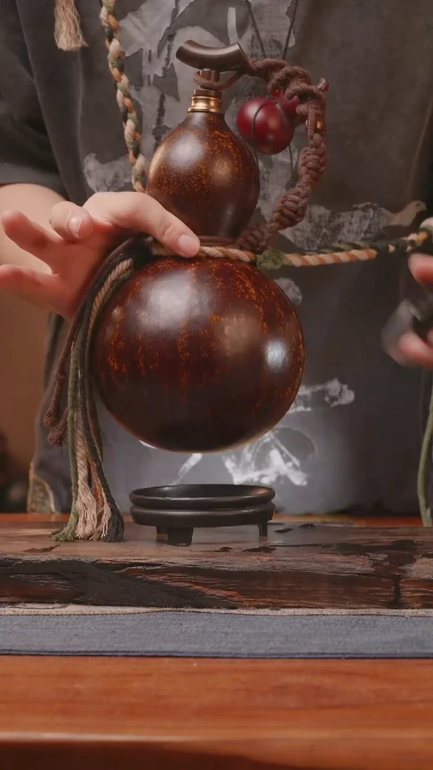 132号精品大漆葫芦防腐防渗装水茶酒