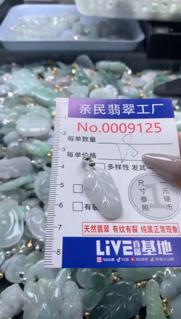 颈饰未镶嵌翡翠9125