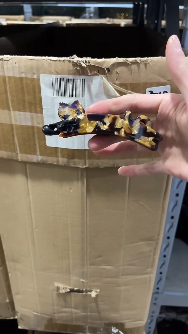 非金属醋酸三花猫懒人夹