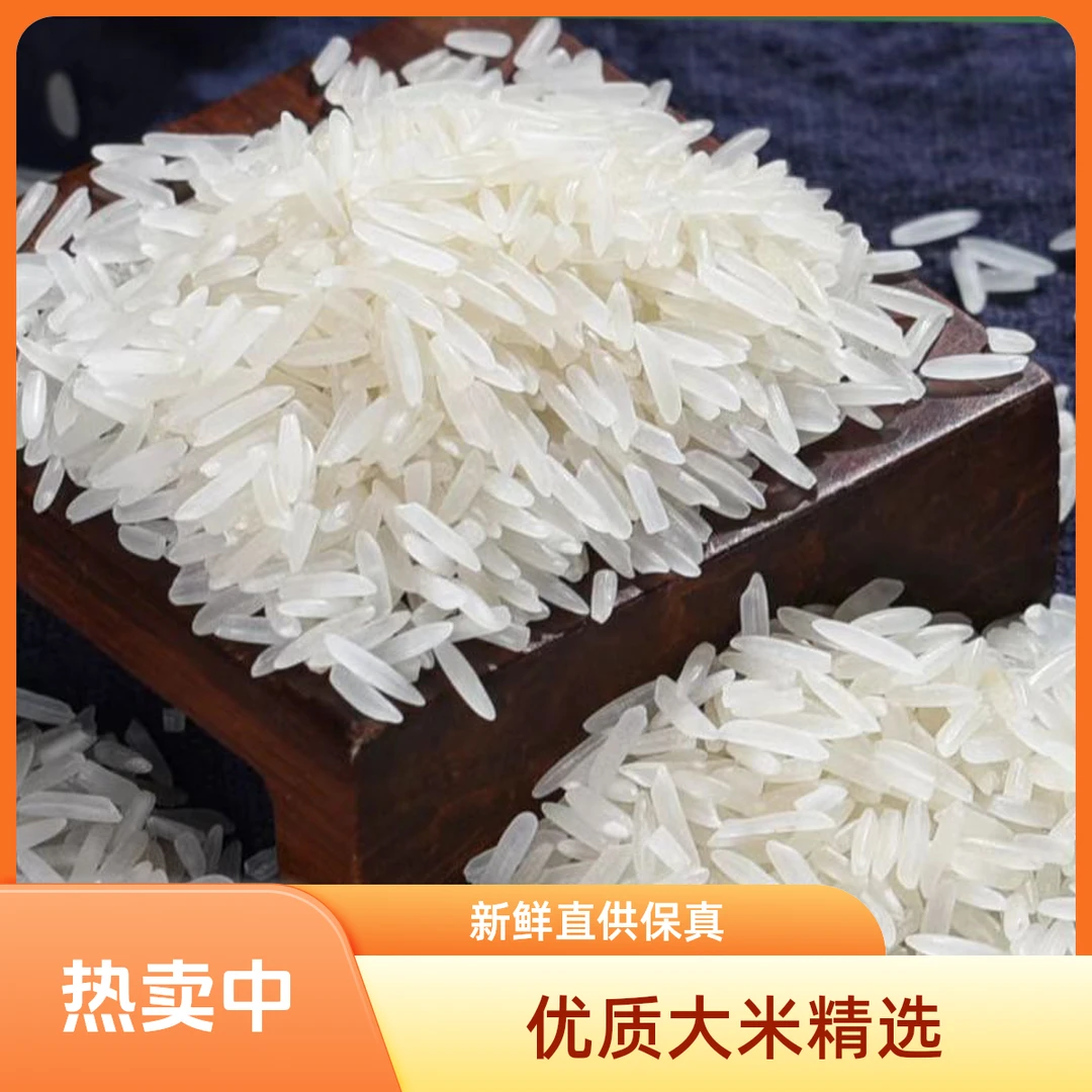 长粒大米10斤装新大米软糯煲仔饭米煮粥米长粒香大米厂家直发5KG
