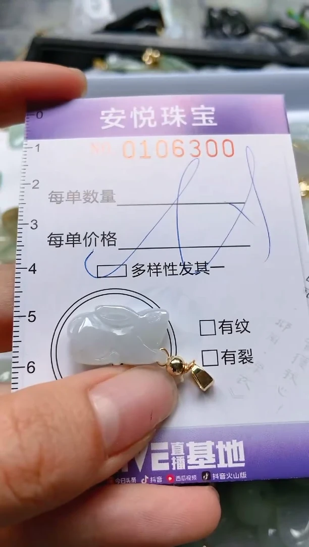 【闪购商品】翡翠颈饰未镶嵌闪购0106300多样性发其一