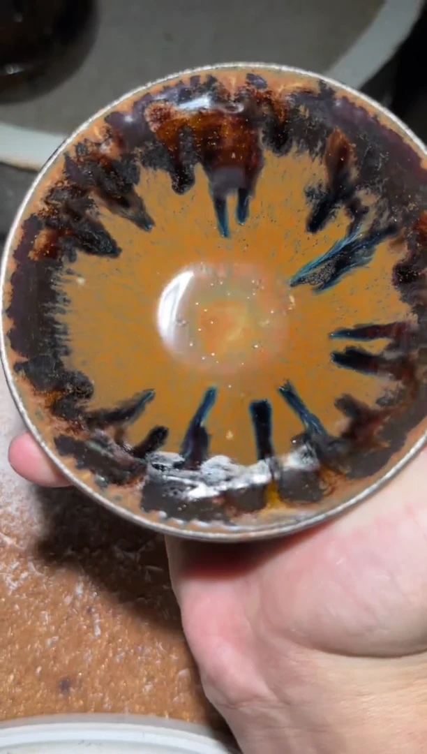 茶盏宋钰龙窑 邹光揖老师开窑现场69