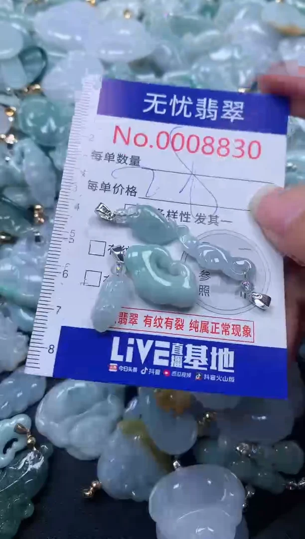 颈饰未镶嵌翡翠8830