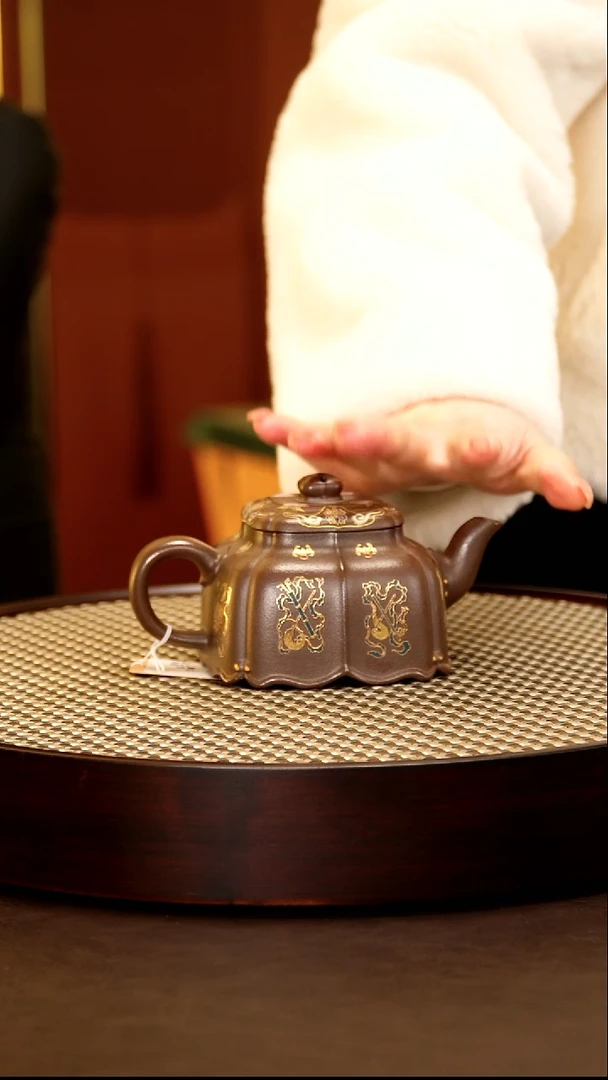 茶壶紫砂紫砂作品0105