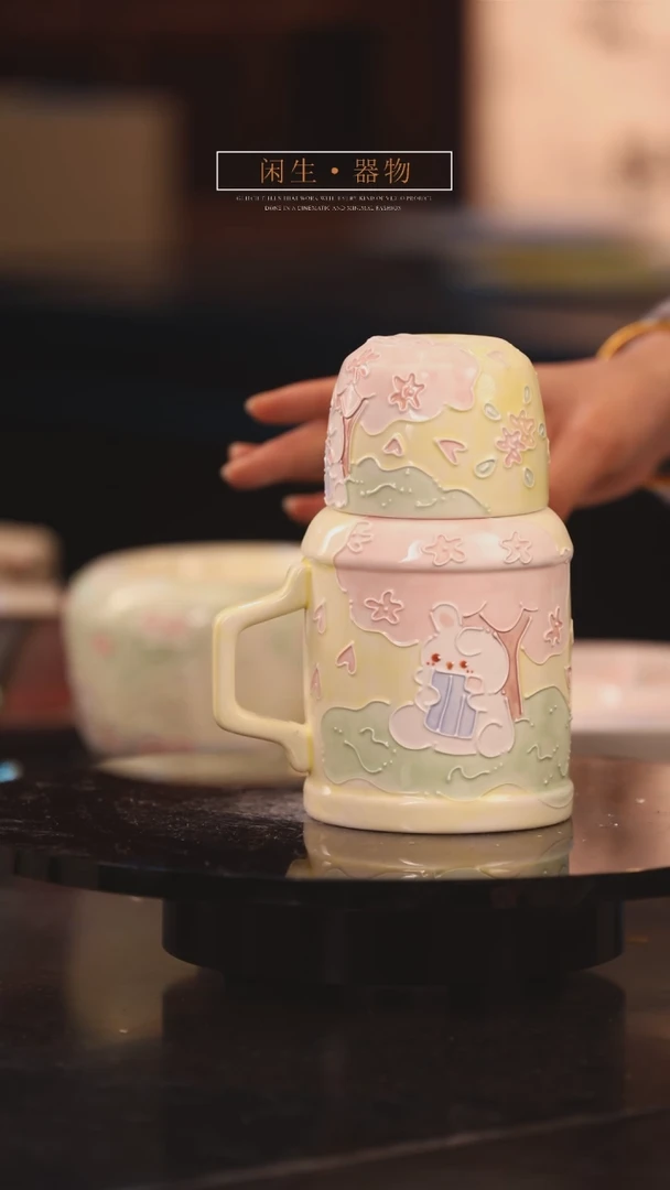 【闪购商品】景德镇可爱设计师款陶瓷